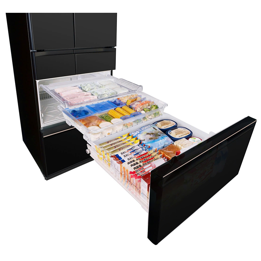 ตู้เย็น ฮิตาชิ มัลติดอร์ นำเข้าจากญี่ปุ่น สีคริสตัลมิลเลอร์